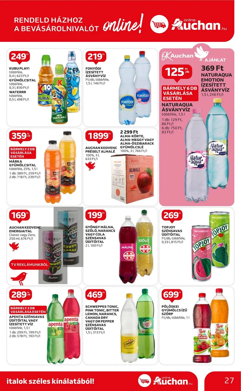 Auchan akciós újság Hipermarket 09.28–10.04 – 27. oldal