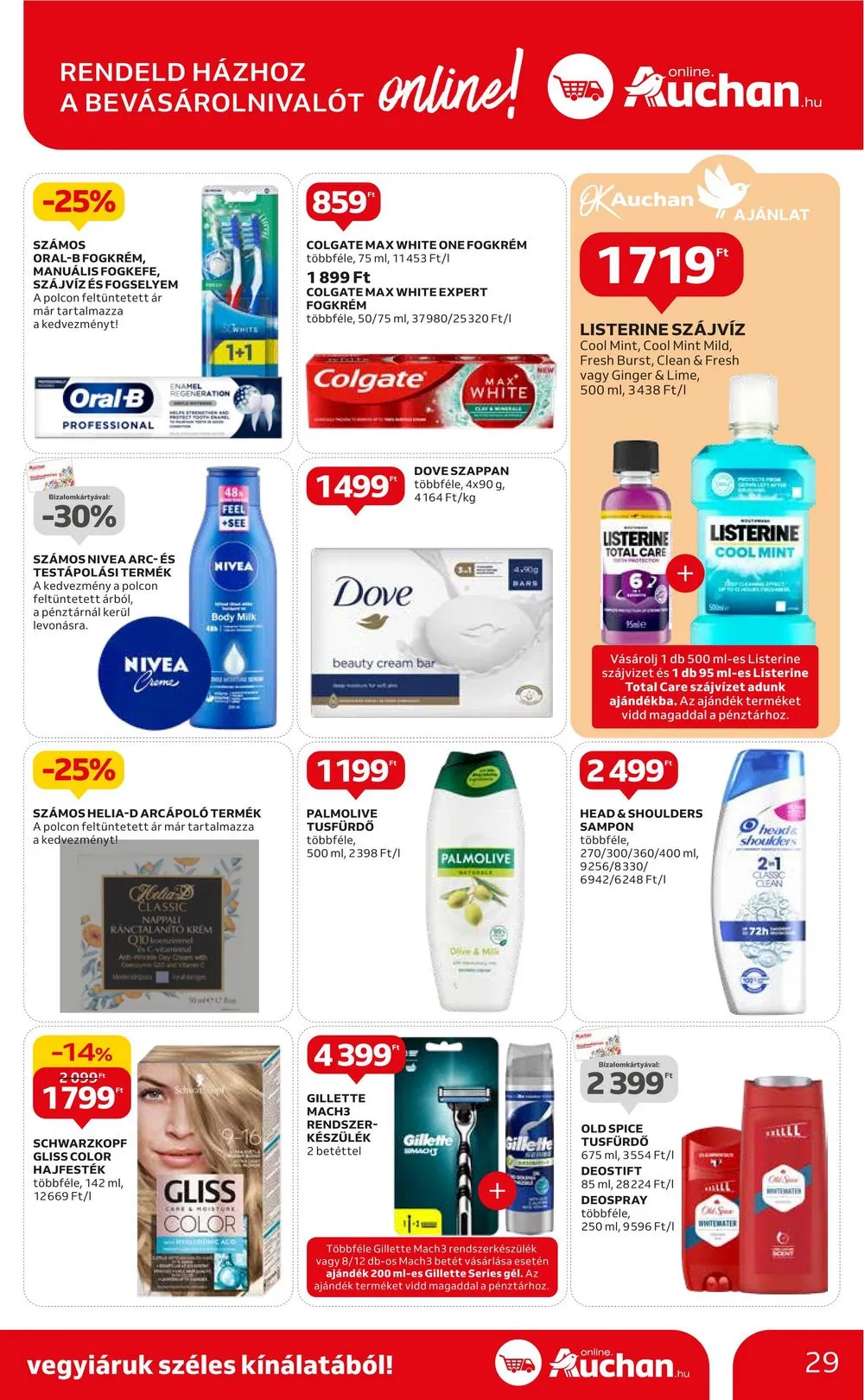 Auchan akciós újság Hipermarket 09.28–10.04 – 29. oldal