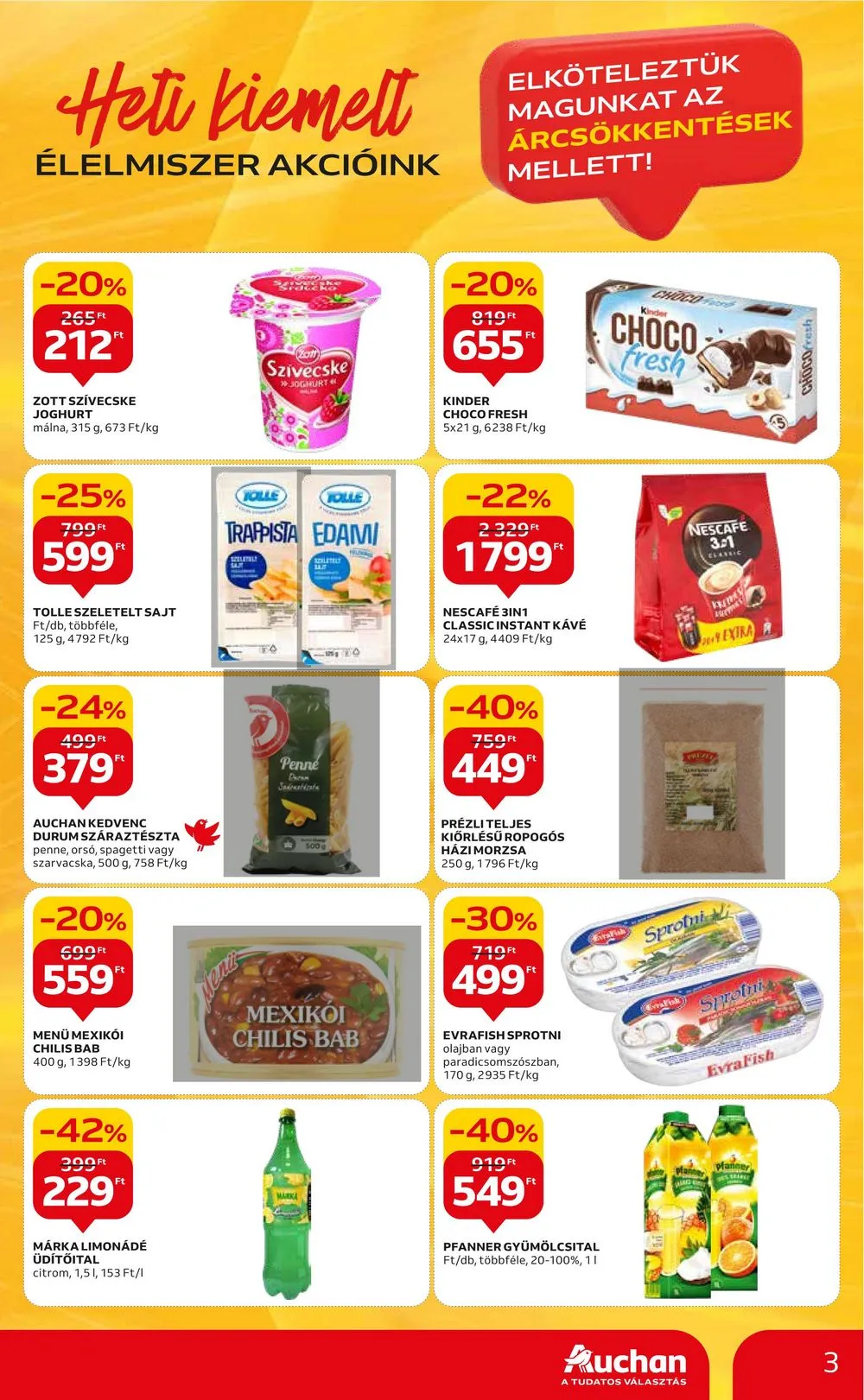 Auchan akciós újság Hipermarket 09.28–10.04 – 3. oldal