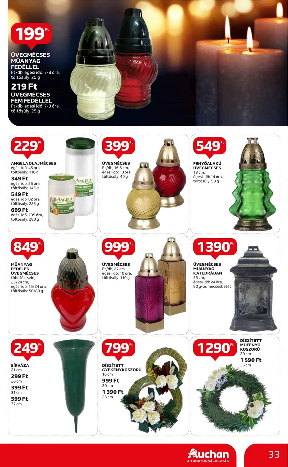 Auchan akciós újság Hipermarket 09.28–10.04 – 33. oldal