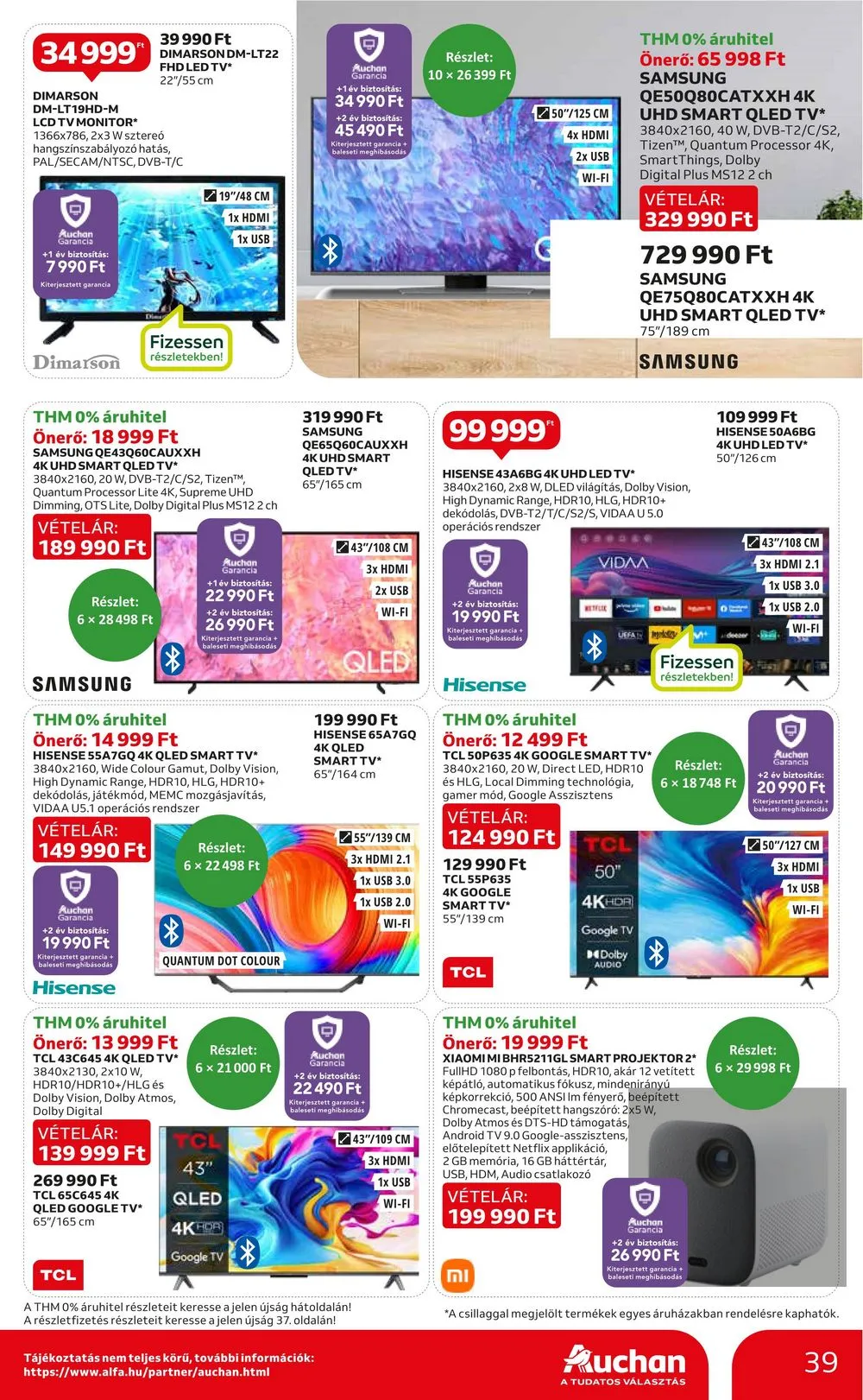 Auchan akciós újság Hipermarket 09.28–10.04 – 39. oldal