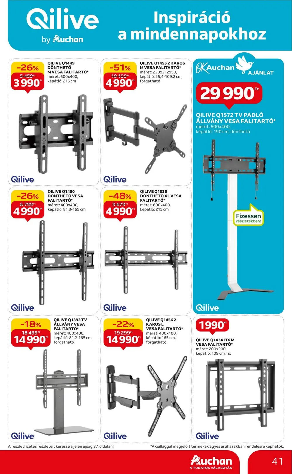 Auchan akciós újság Hipermarket 09.28–10.04 – 41. oldal