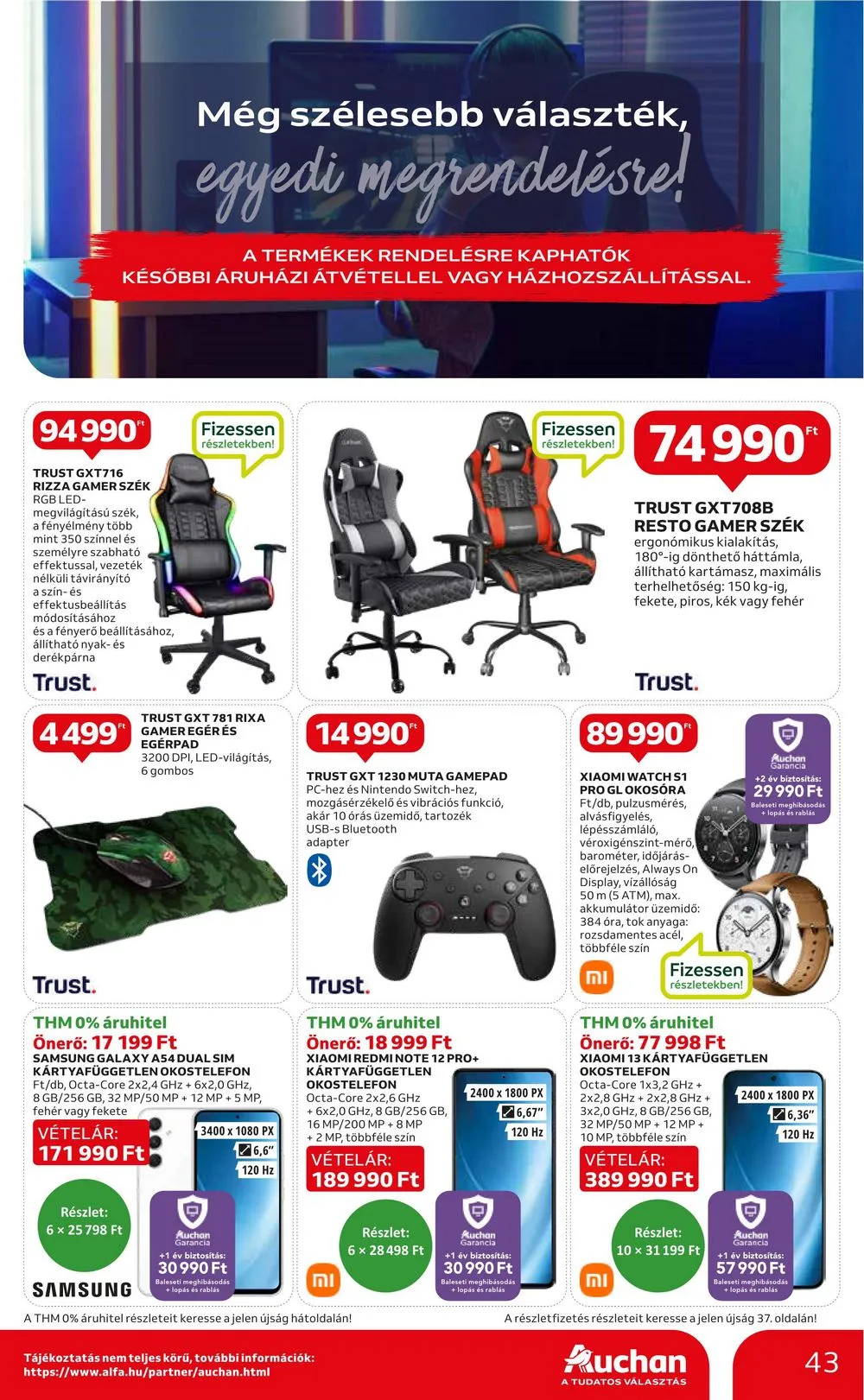 Auchan akciós újság Hipermarket 09.28–10.04 – 43. oldal