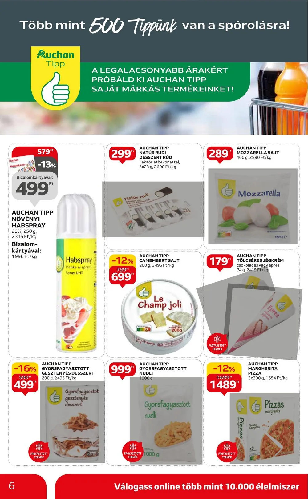 Auchan akciós újság Hipermarket 09.28–10.04 – 6. oldal