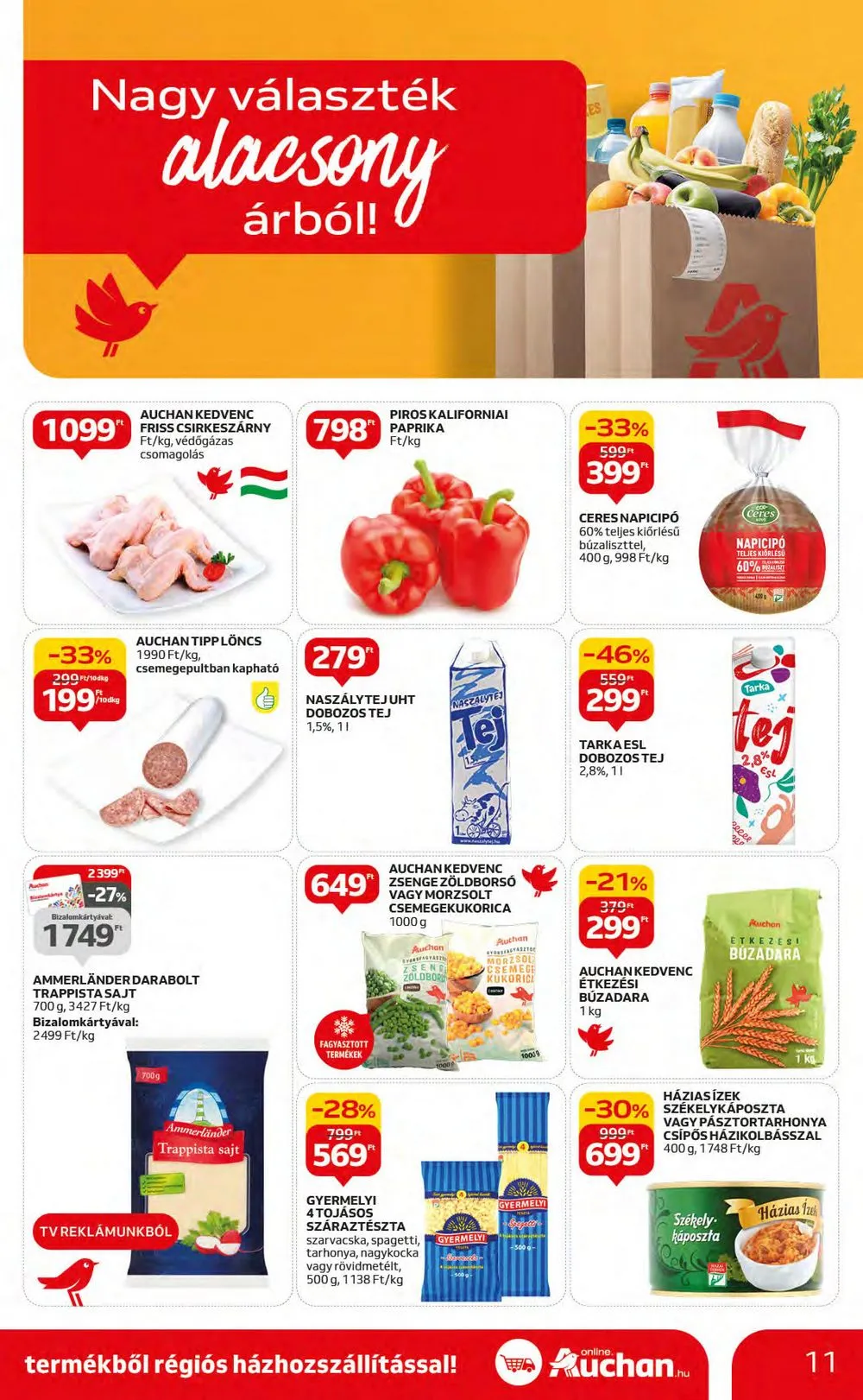 Auchan akciós újság Hipermarket 10.05–10.11 – 11. oldal