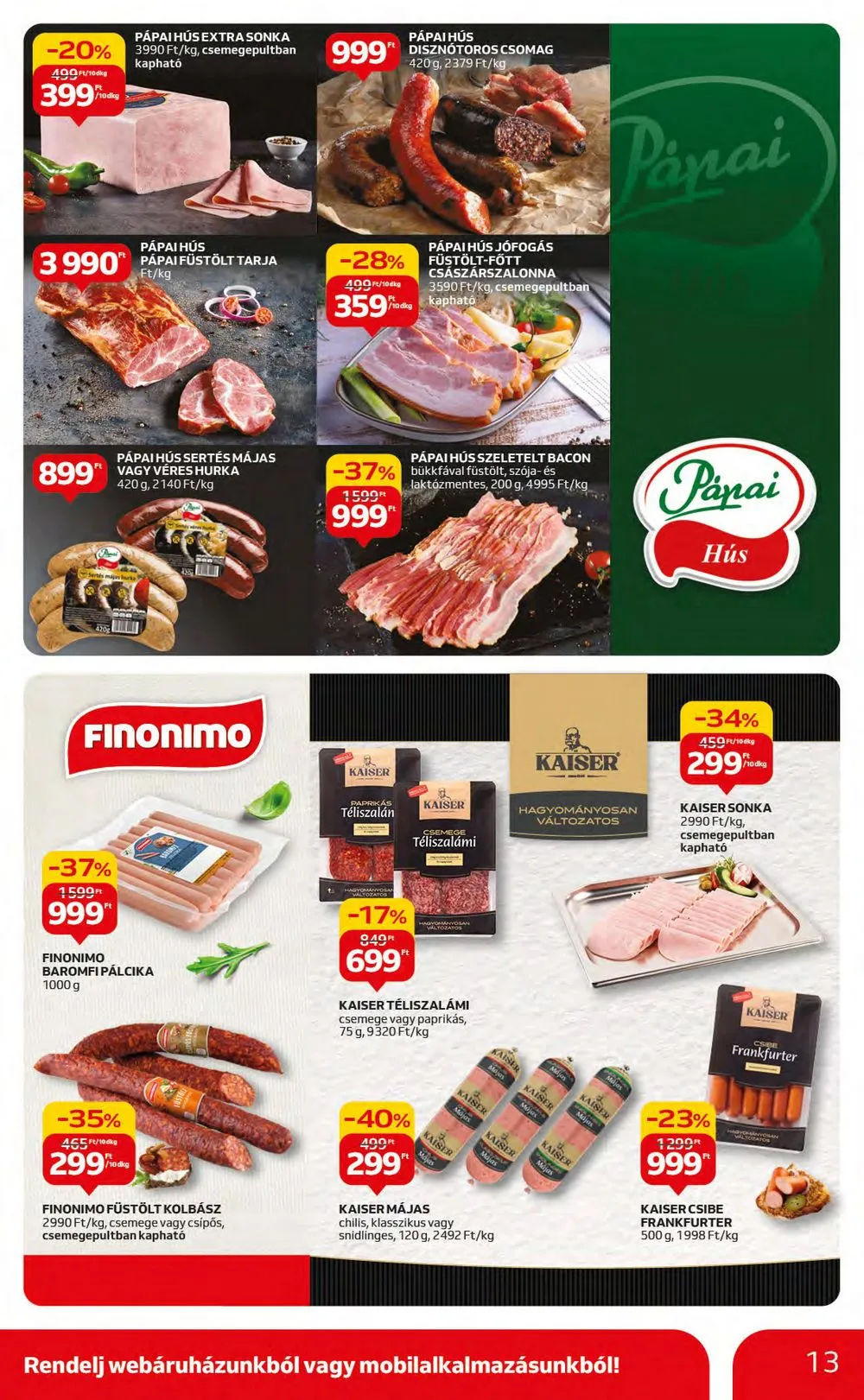 Auchan akciós újság Hipermarket 10.05–10.11 – 13. oldal