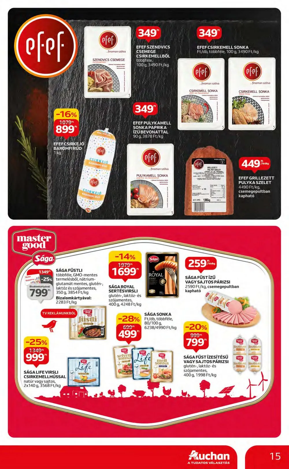 Auchan akciós újság Hipermarket 10.05–10.11 – 15. oldal