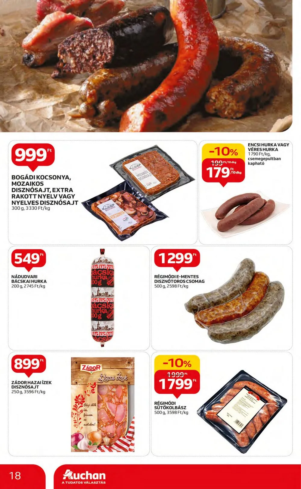 Auchan akciós újság Hipermarket 10.05–10.11 – 18. oldal