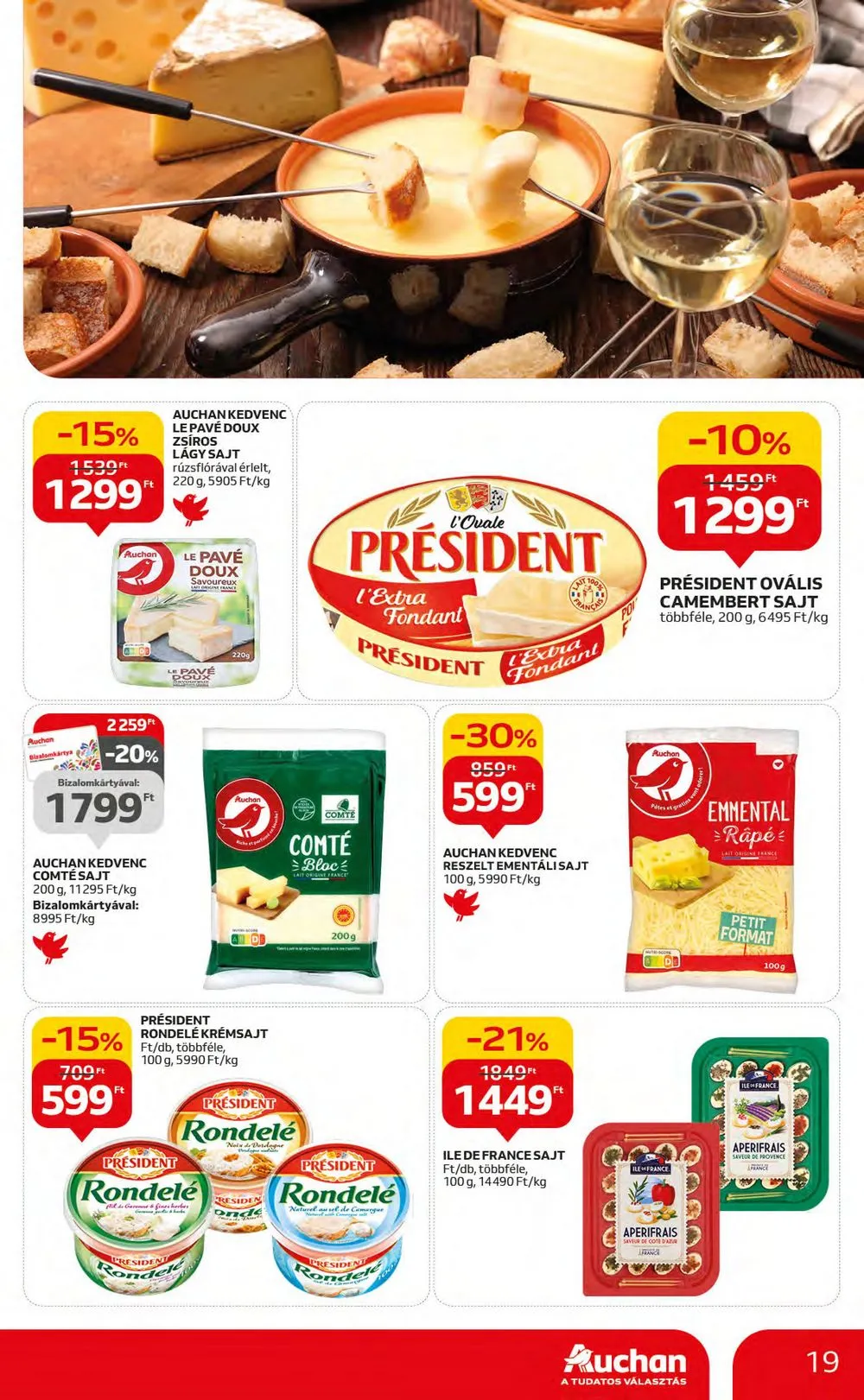 Auchan akciós újság Hipermarket 10.05–10.11 – 19. oldal