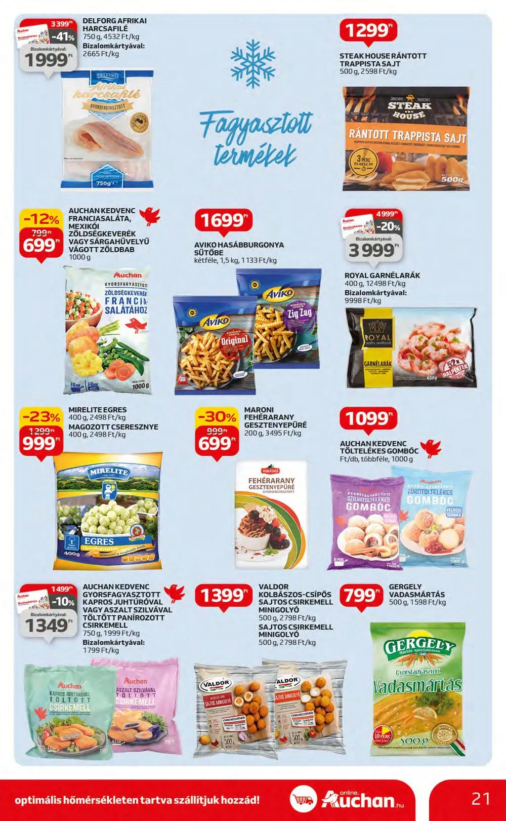 Auchan akciós újság Hipermarket 10.05–10.11 – 21. oldal