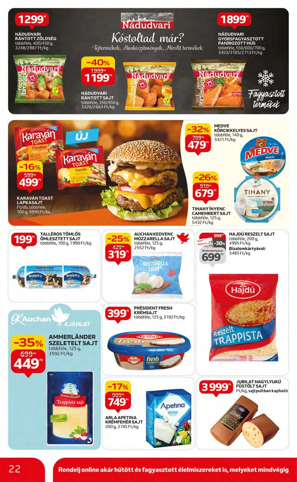 Auchan akciós újság Hipermarket 10.05–10.11 – 22. oldal