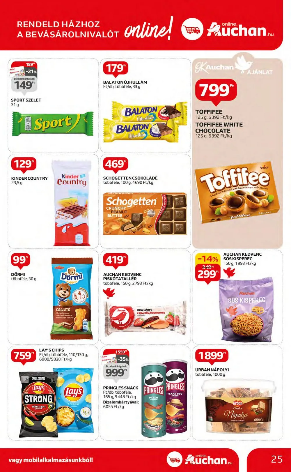 Auchan akciós újság Hipermarket 10.05–10.11 – 25. oldal