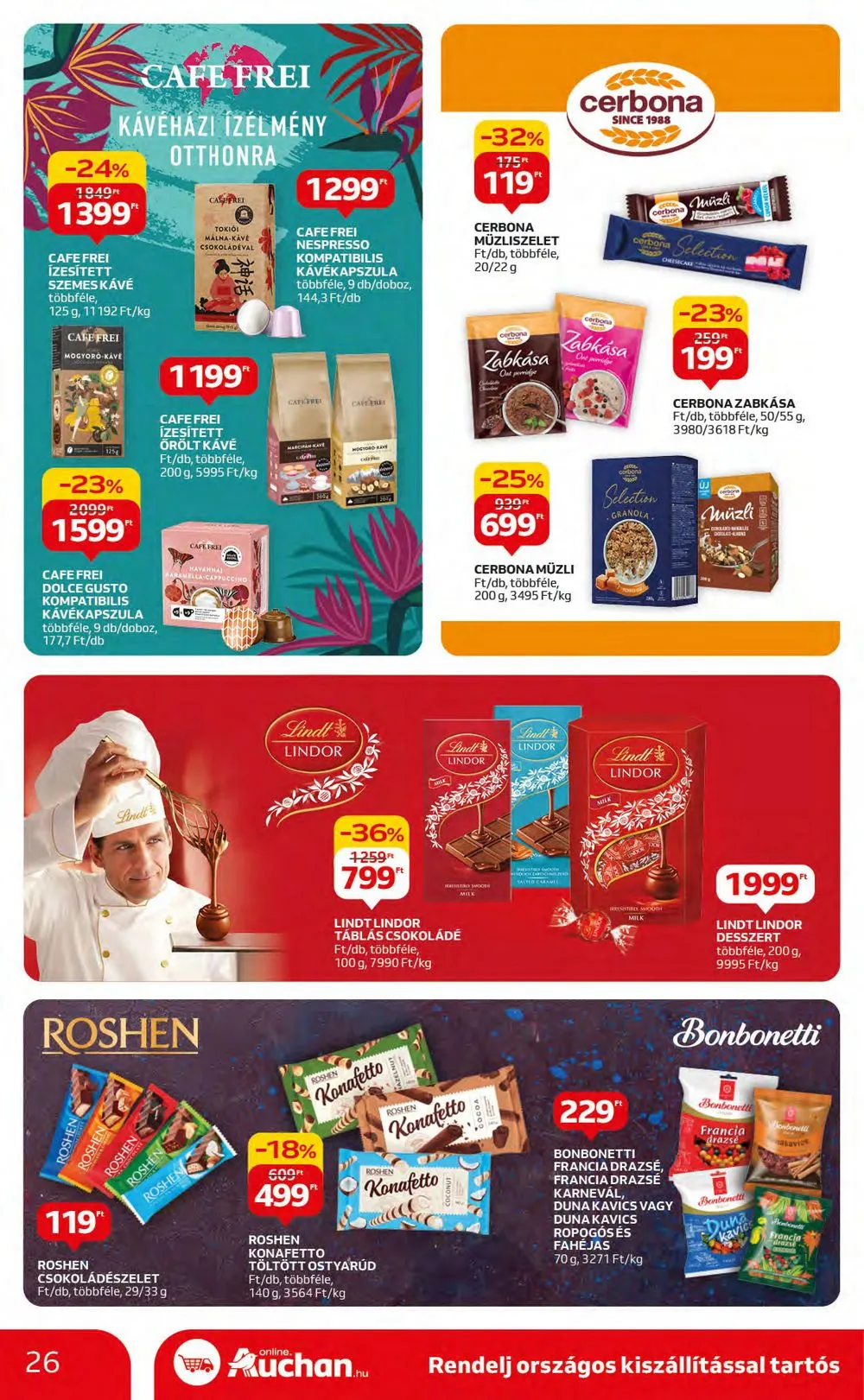 Auchan akciós újság Hipermarket 10.05–10.11 – 26. oldal