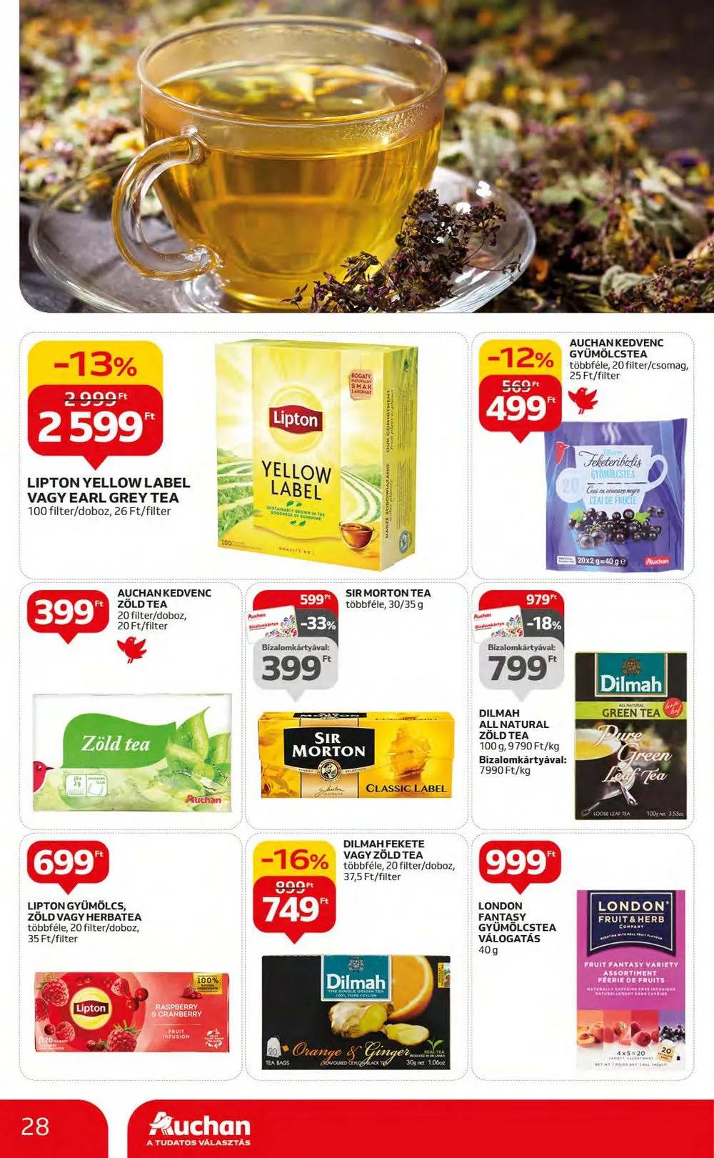 Auchan akciós újság Hipermarket 10.05–10.11 – 28. oldal