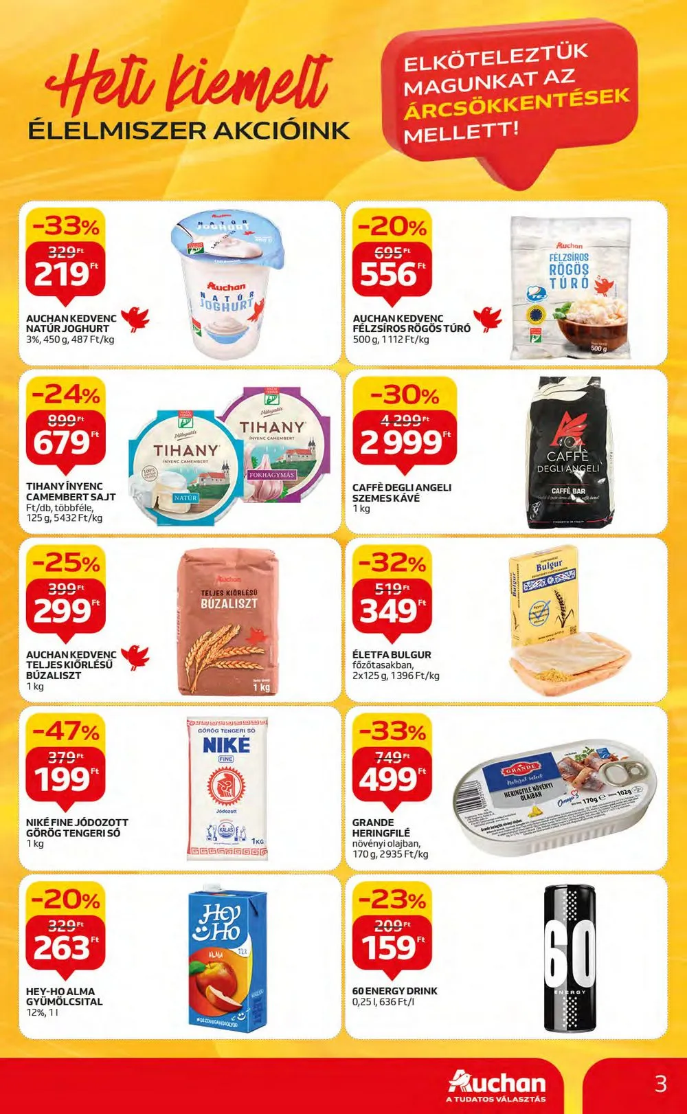 Auchan akciós újság Hipermarket 10.05–10.11 – 3. oldal