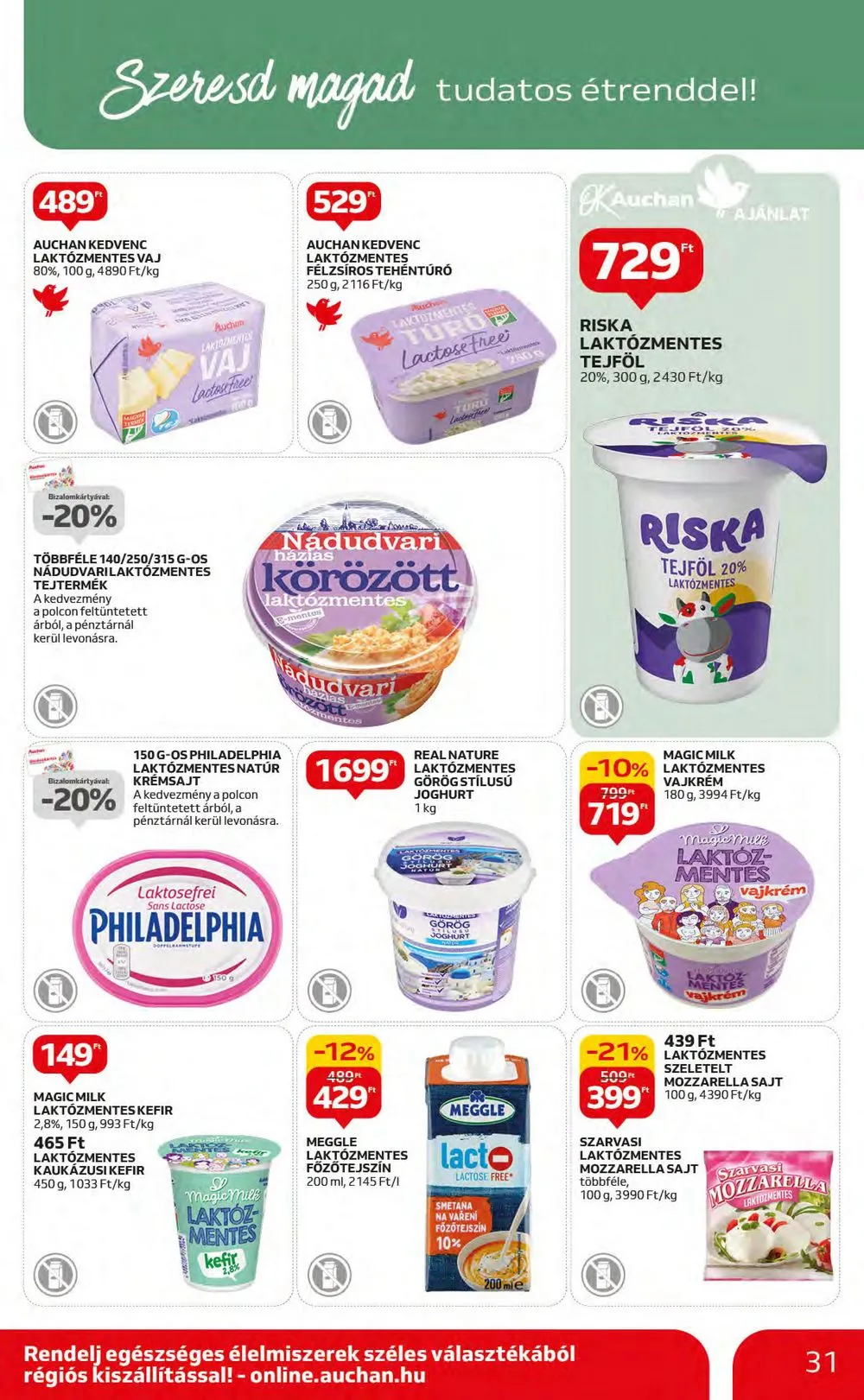 Auchan akciós újság Hipermarket 10.05–10.11 – 31. oldal