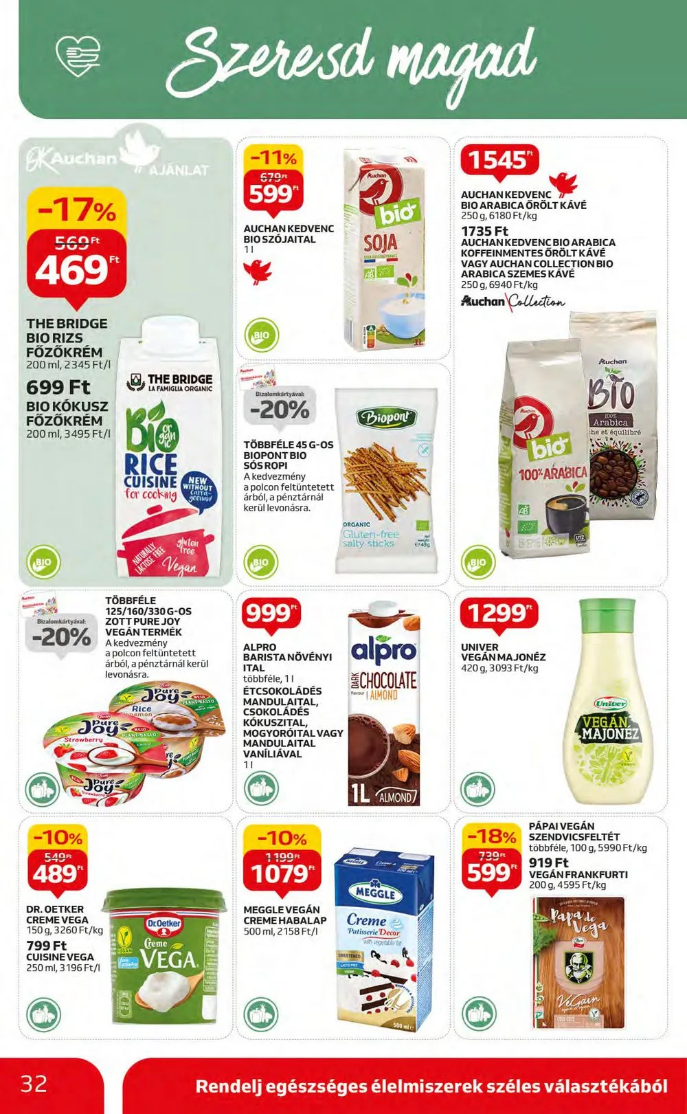 Auchan akciós újság Hipermarket 10.05–10.11 – 32. oldal