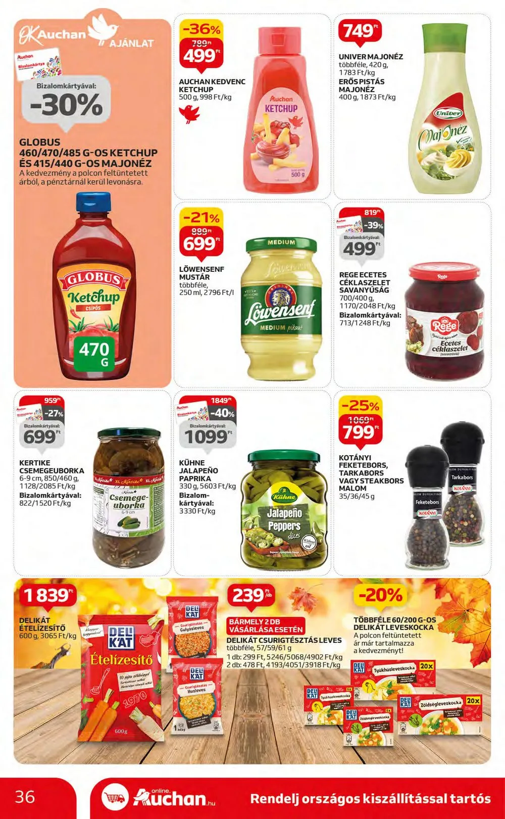 Auchan akciós újság Hipermarket 10.05–10.11 – 36. oldal