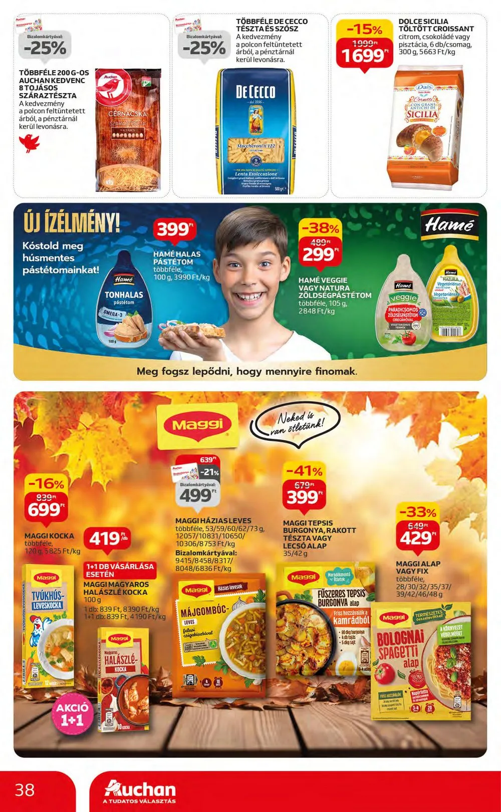 Auchan akciós újság Hipermarket 10.05–10.11 – 38. oldal