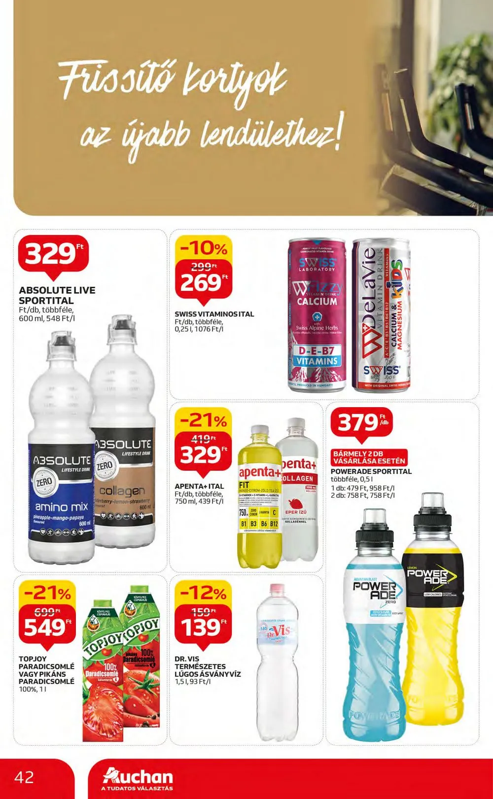 Auchan akciós újság Hipermarket 10.05–10.11 – 42. oldal