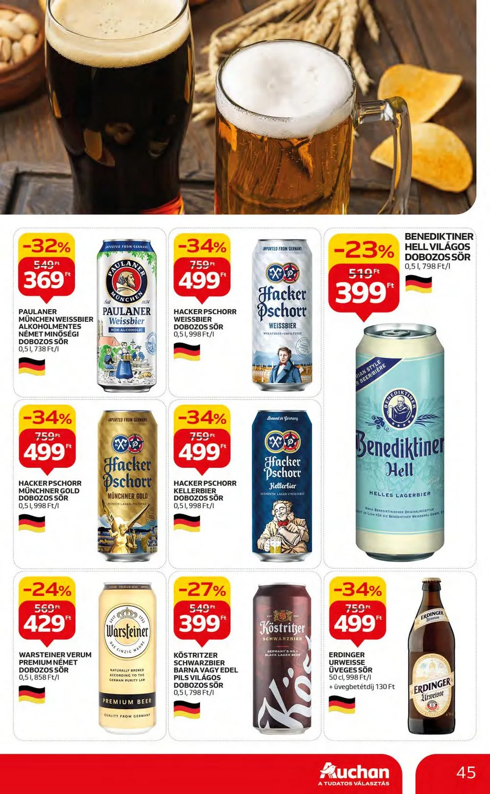 Auchan akciós újság Hipermarket 10.05–10.11 – 45. oldal