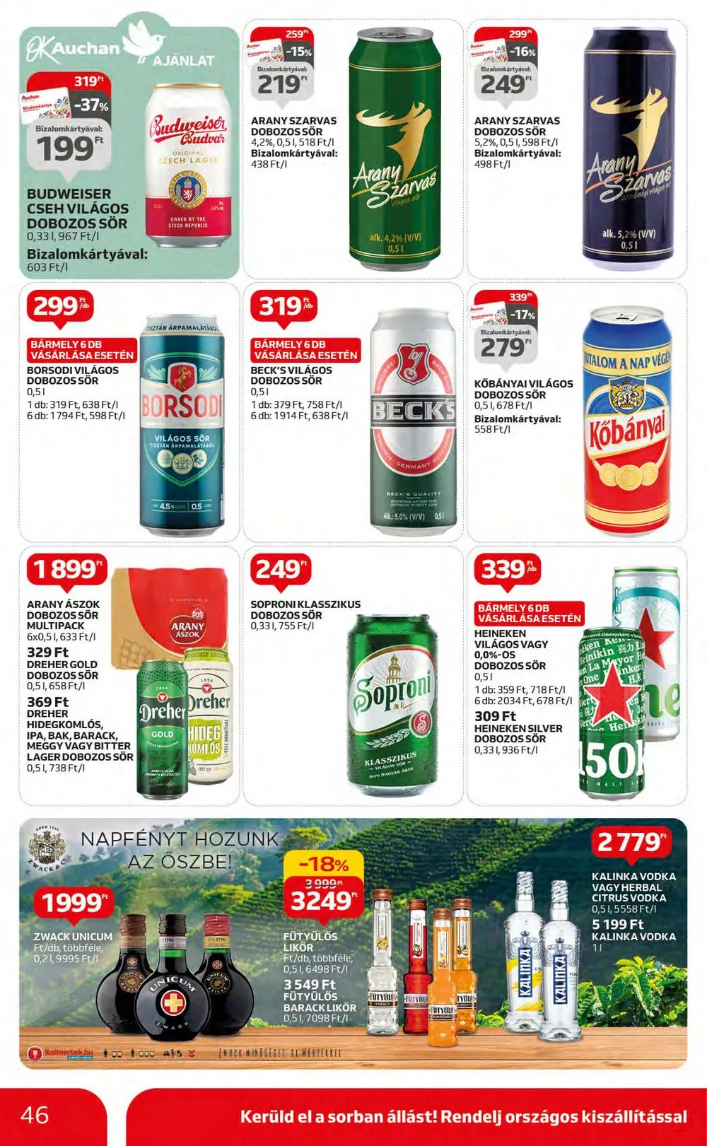 Auchan akciós újság Hipermarket 10.05–10.11 – 46. oldal