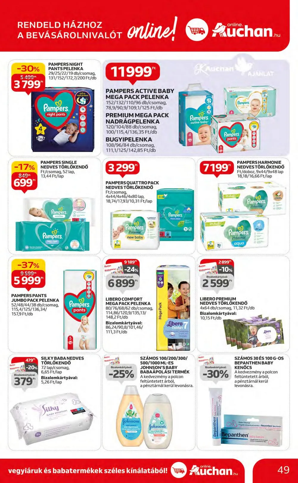 Auchan akciós újság Hipermarket 10.05–10.11 – 49. oldal