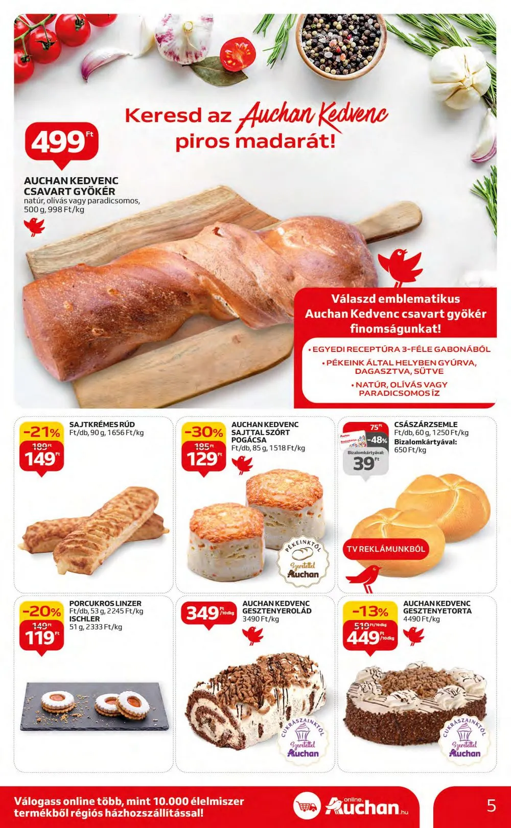 Auchan akciós újság Hipermarket 10.05–10.11 – 5. oldal