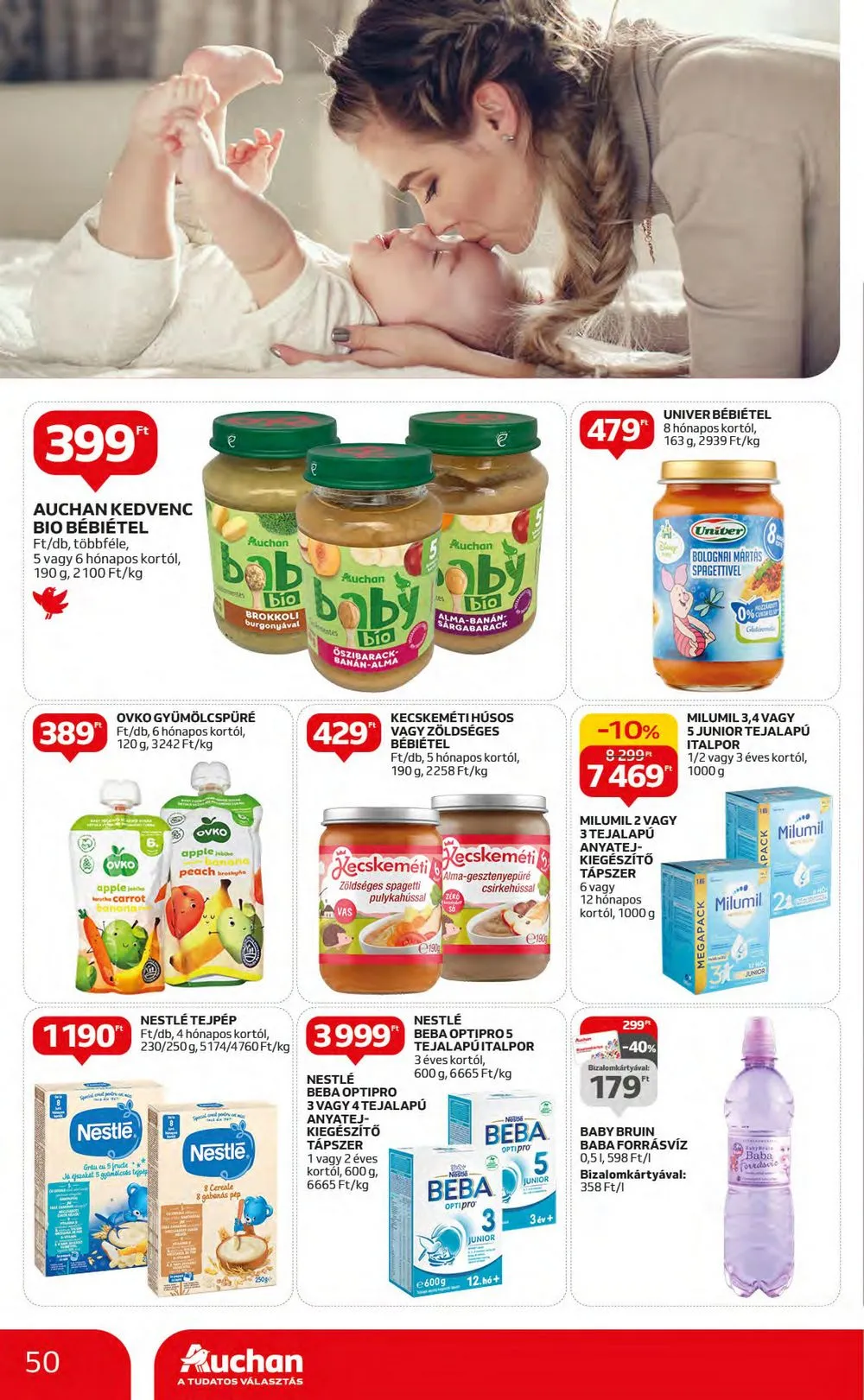 Auchan akciós újság Hipermarket 10.05–10.11 – 50. oldal