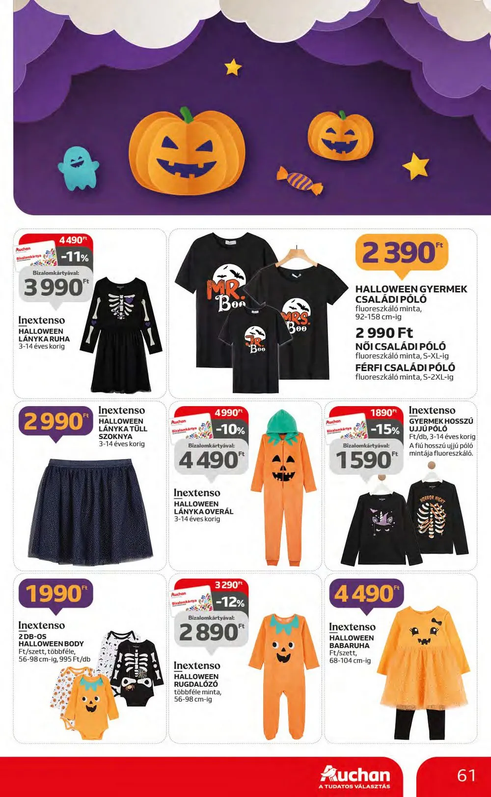 Auchan akciós újság Hipermarket 10.05–10.11 – 61. oldal