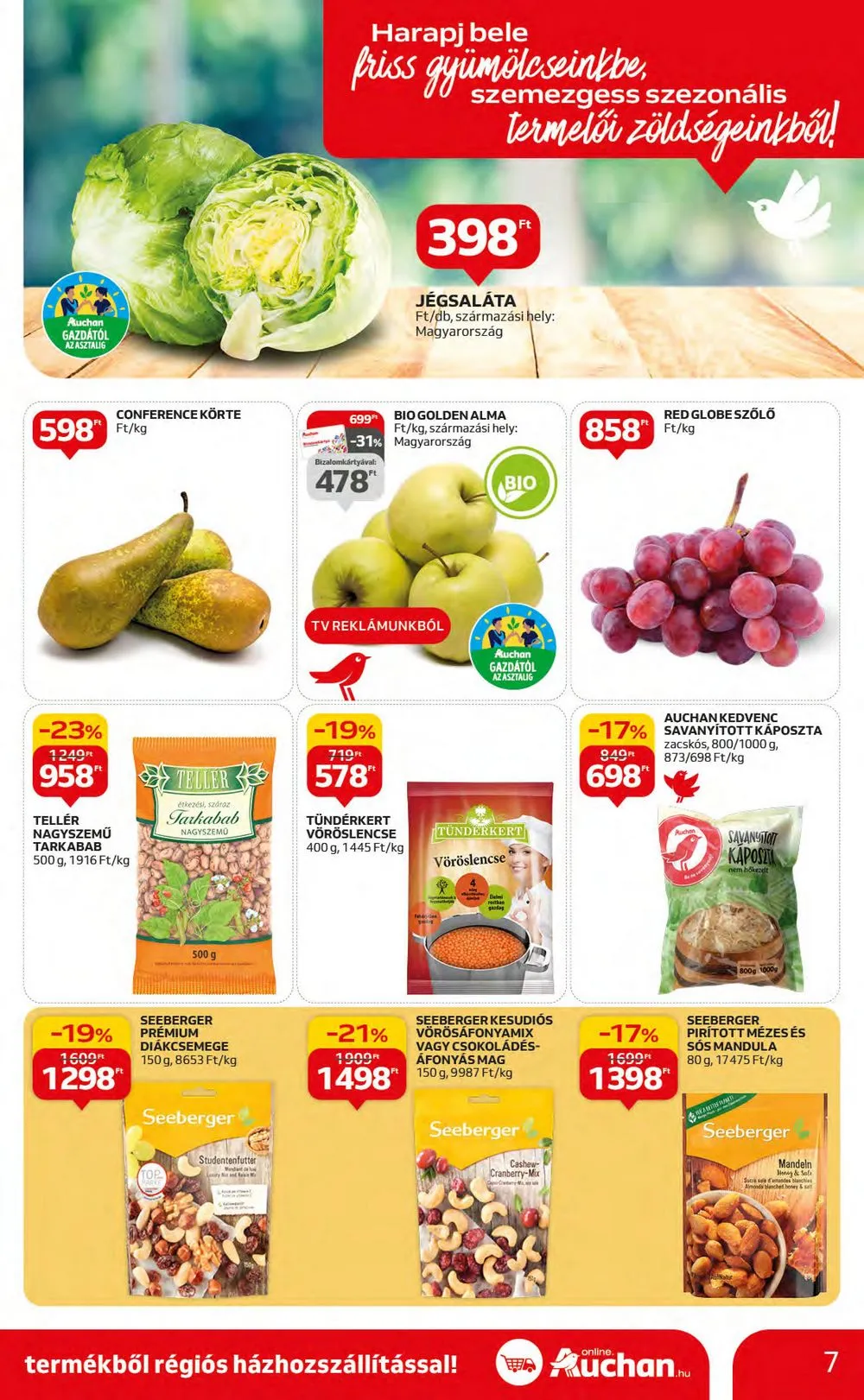 Auchan akciós újság Hipermarket 10.05–10.11 – 7. oldal