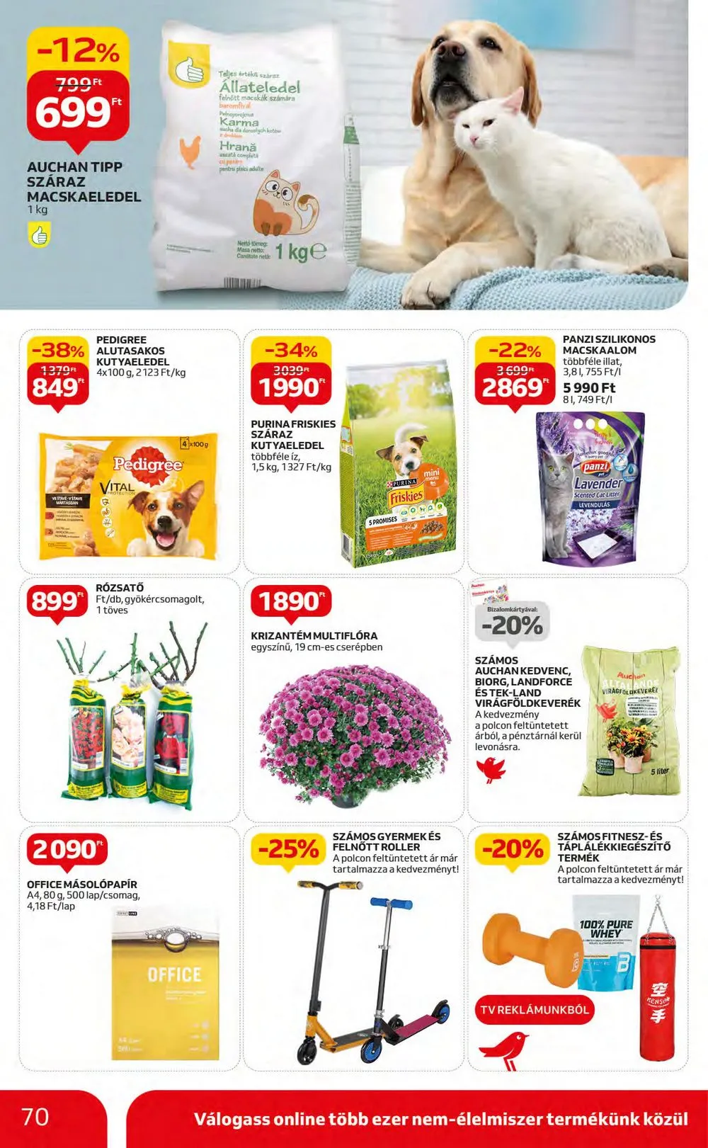 Auchan akciós újság Hipermarket 10.05–10.11 – 70. oldal