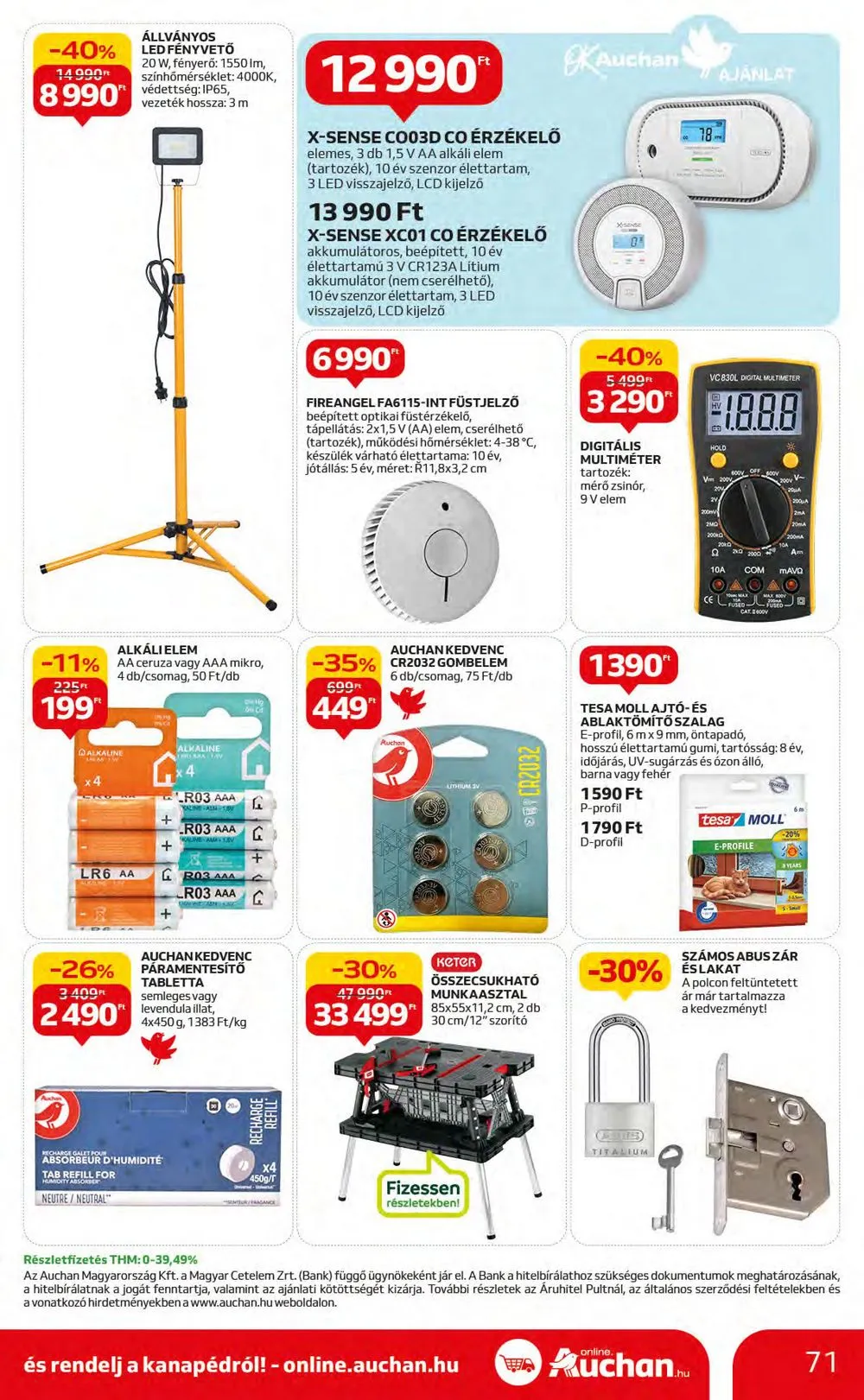 Auchan akciós újság Hipermarket 10.05–10.11 – 71. oldal
