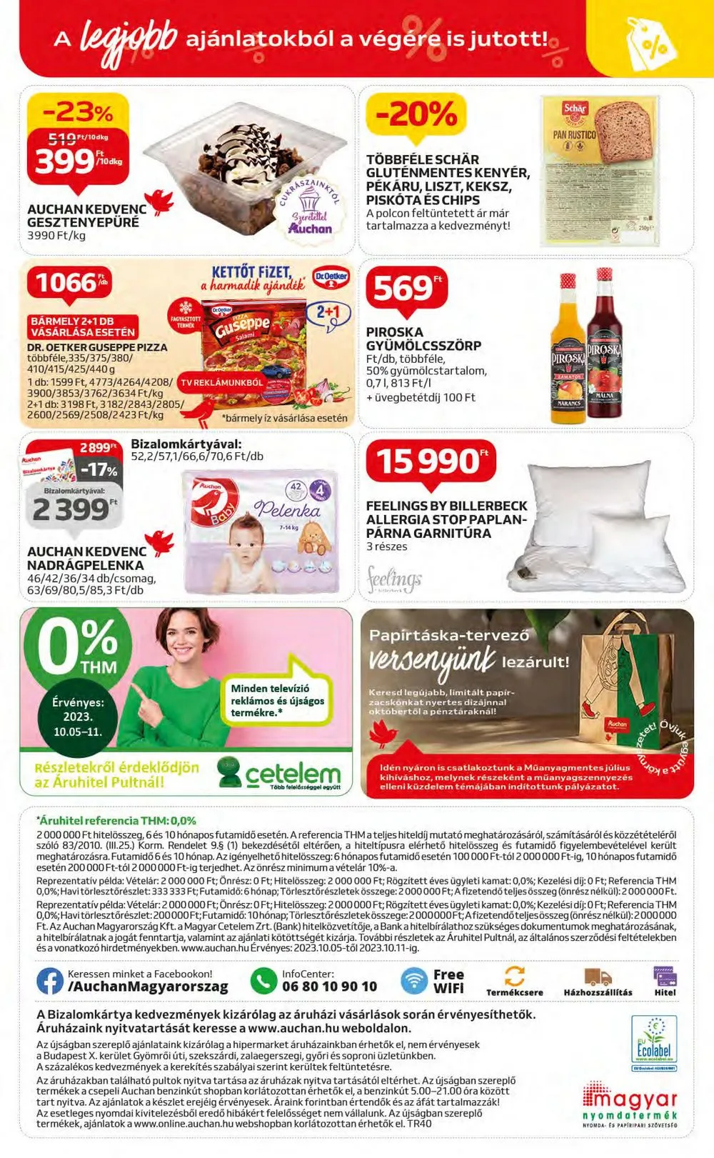 Auchan akciós újság Hipermarket 10.05–10.11 – 76. oldal