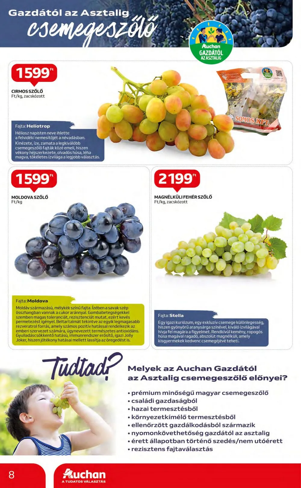 Auchan akciós újság Hipermarket 10.05–10.11 – 8. oldal