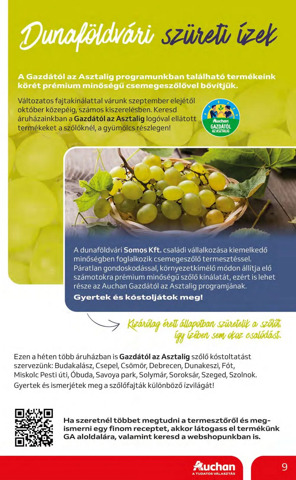Auchan akciós újság Hipermarket 10.05–10.11 – 9. oldal