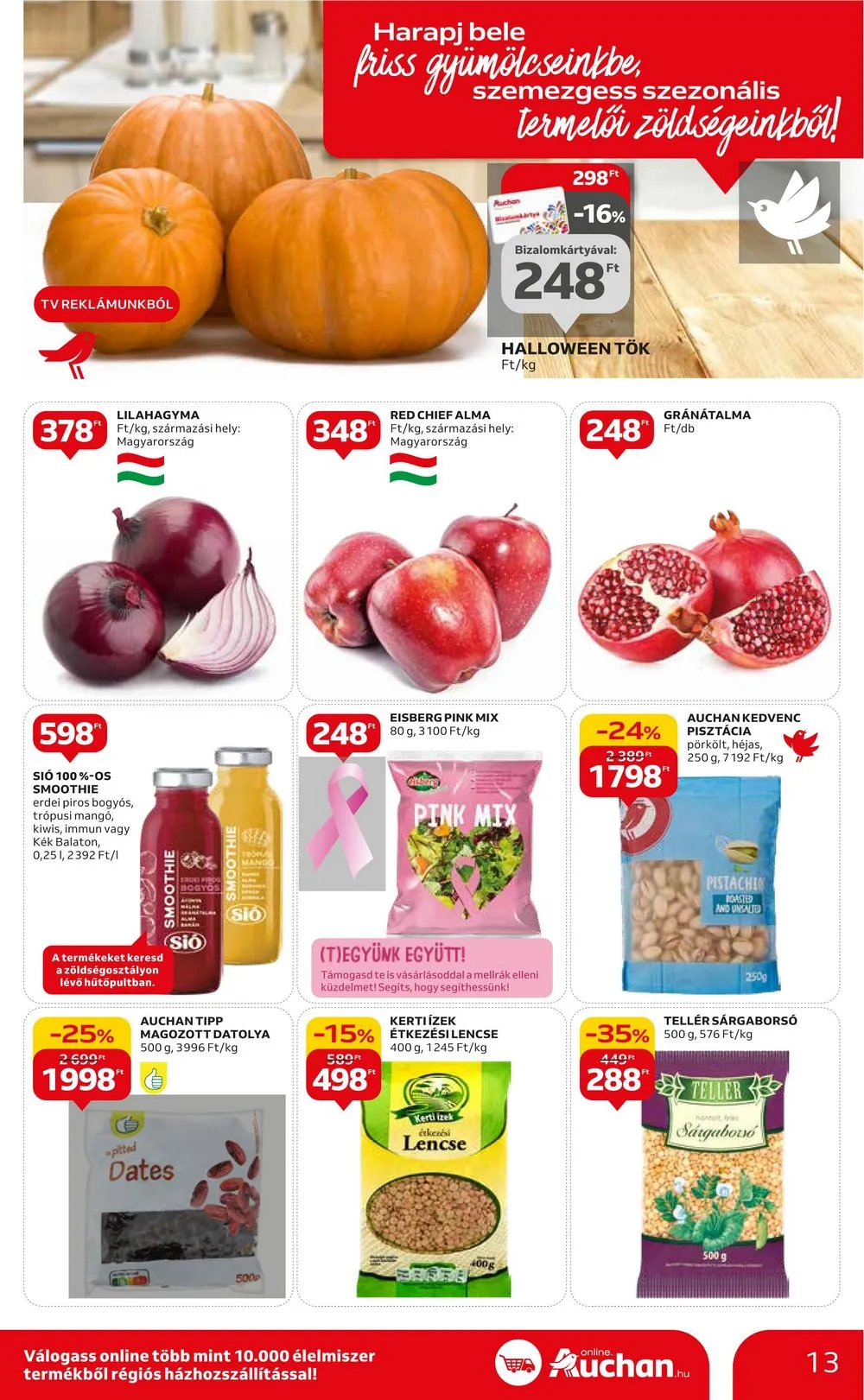Auchan akciós újság Hipermarket 10.12–10.18 – 13. oldal