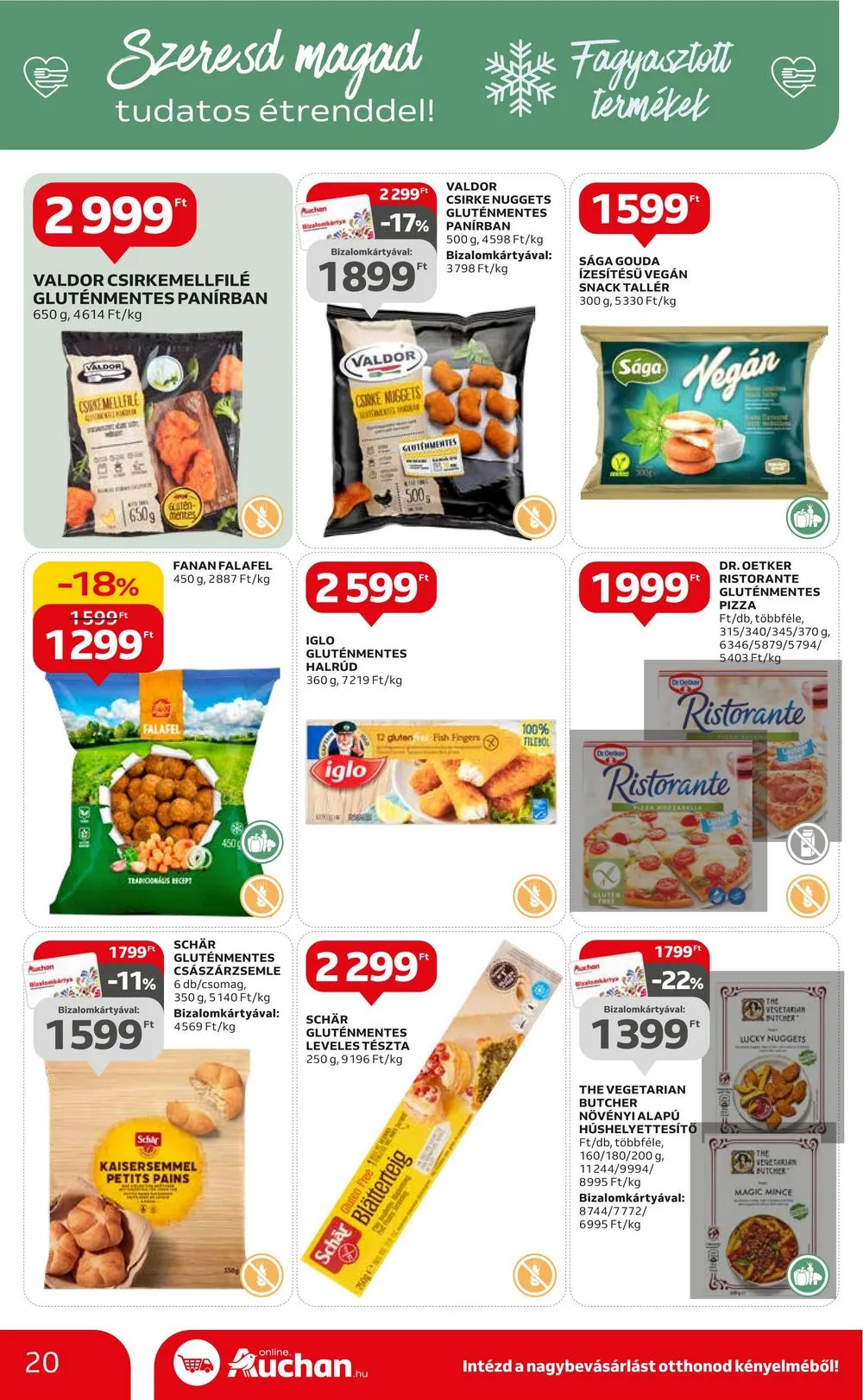 Auchan akciós újság Hipermarket 10.12–10.18 – 20. oldal