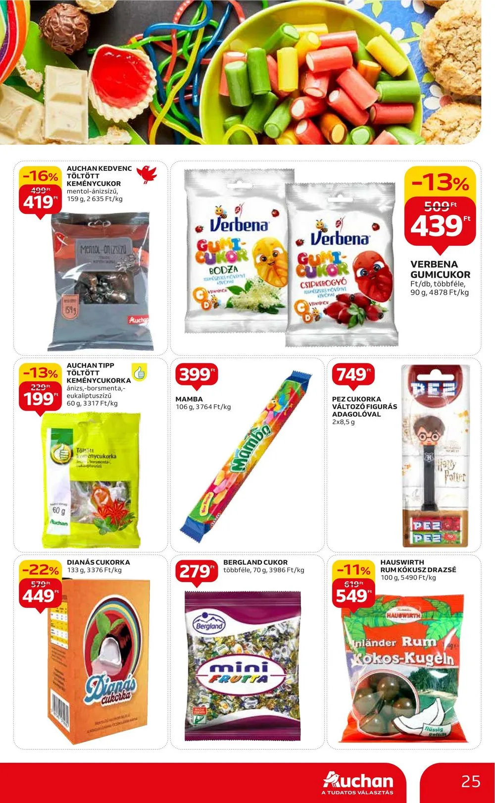 Auchan akciós újság Hipermarket 10.12–10.18 – 25. oldal