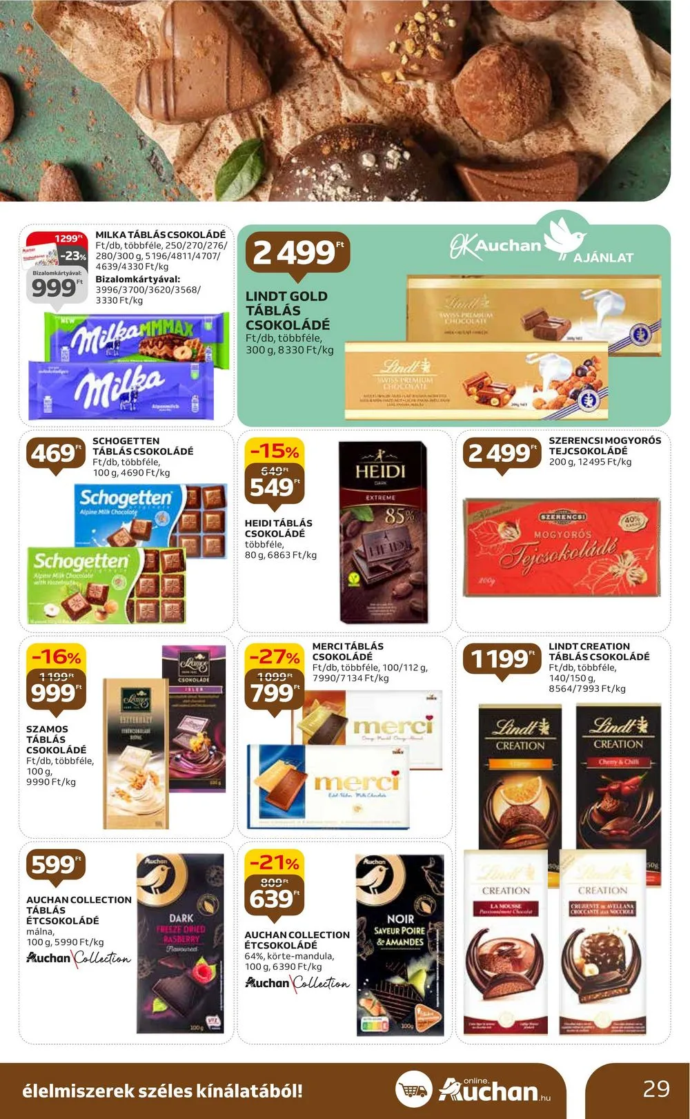 Auchan akciós újság Hipermarket 10.12–10.18 – 29. oldal