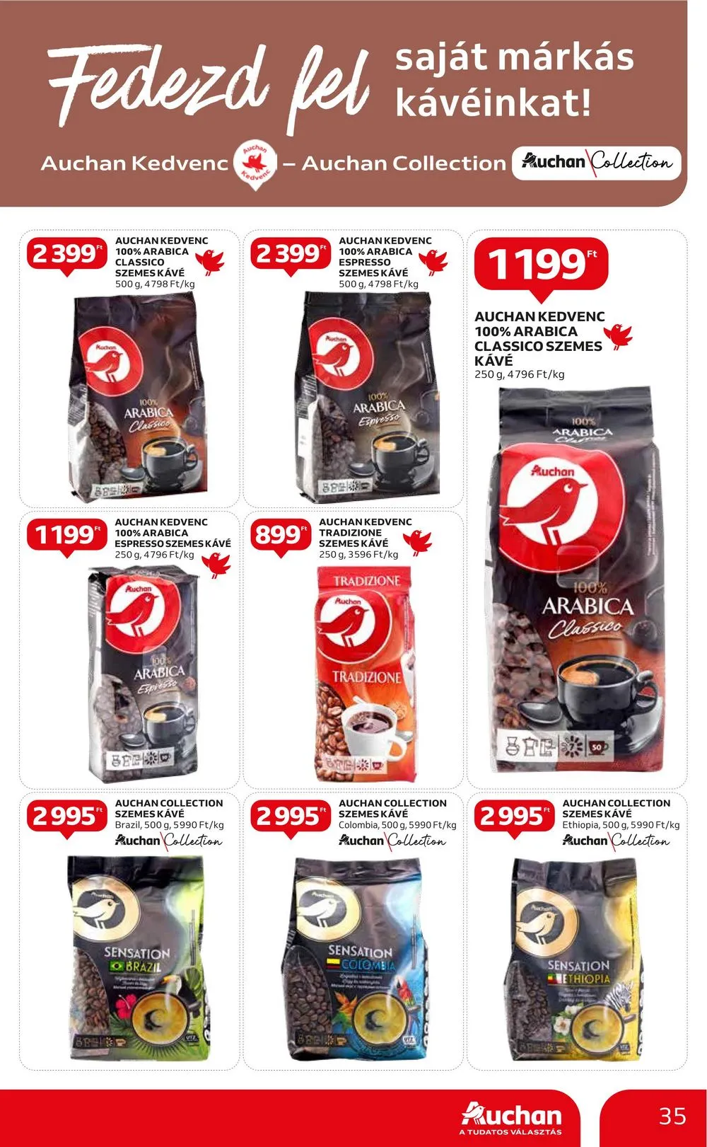 Auchan akciós újság Hipermarket 10.12–10.18 – 35. oldal