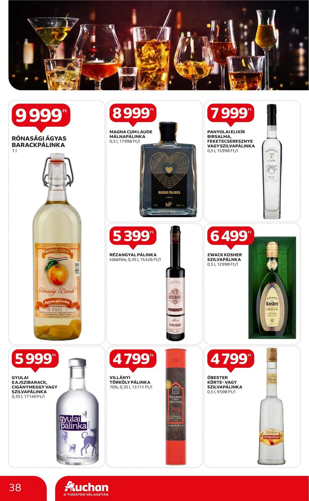 Auchan akciós újság Hipermarket 10.12–10.18 – 38. oldal