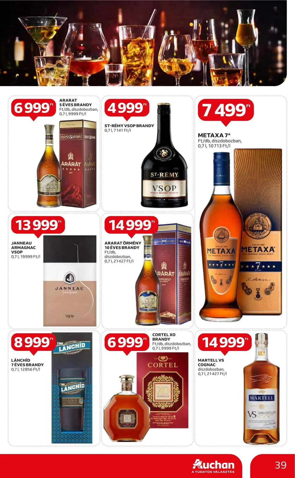 Auchan akciós újság Hipermarket 10.12–10.18 – 39. oldal