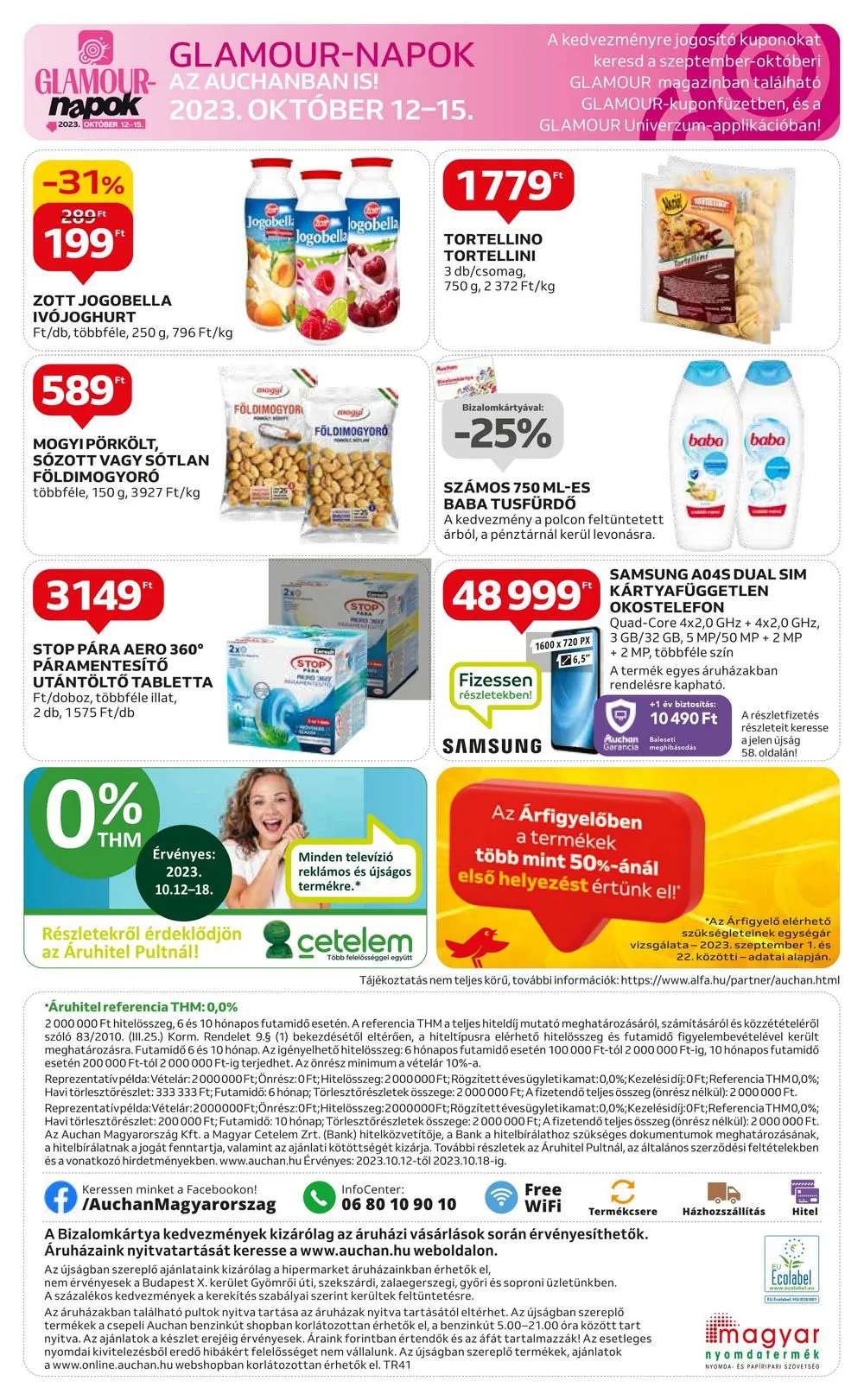 Auchan akciós újság Hipermarket 10.12–10.18 – 64. oldal