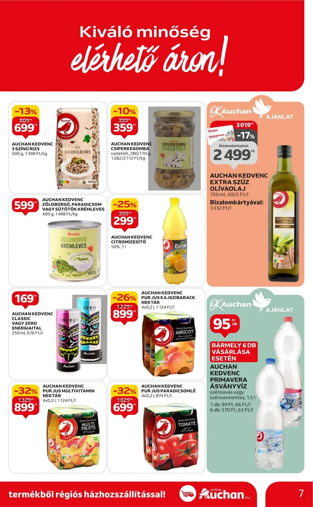 Auchan akciós újság Hipermarket 10.12–10.18 – 7. oldal
