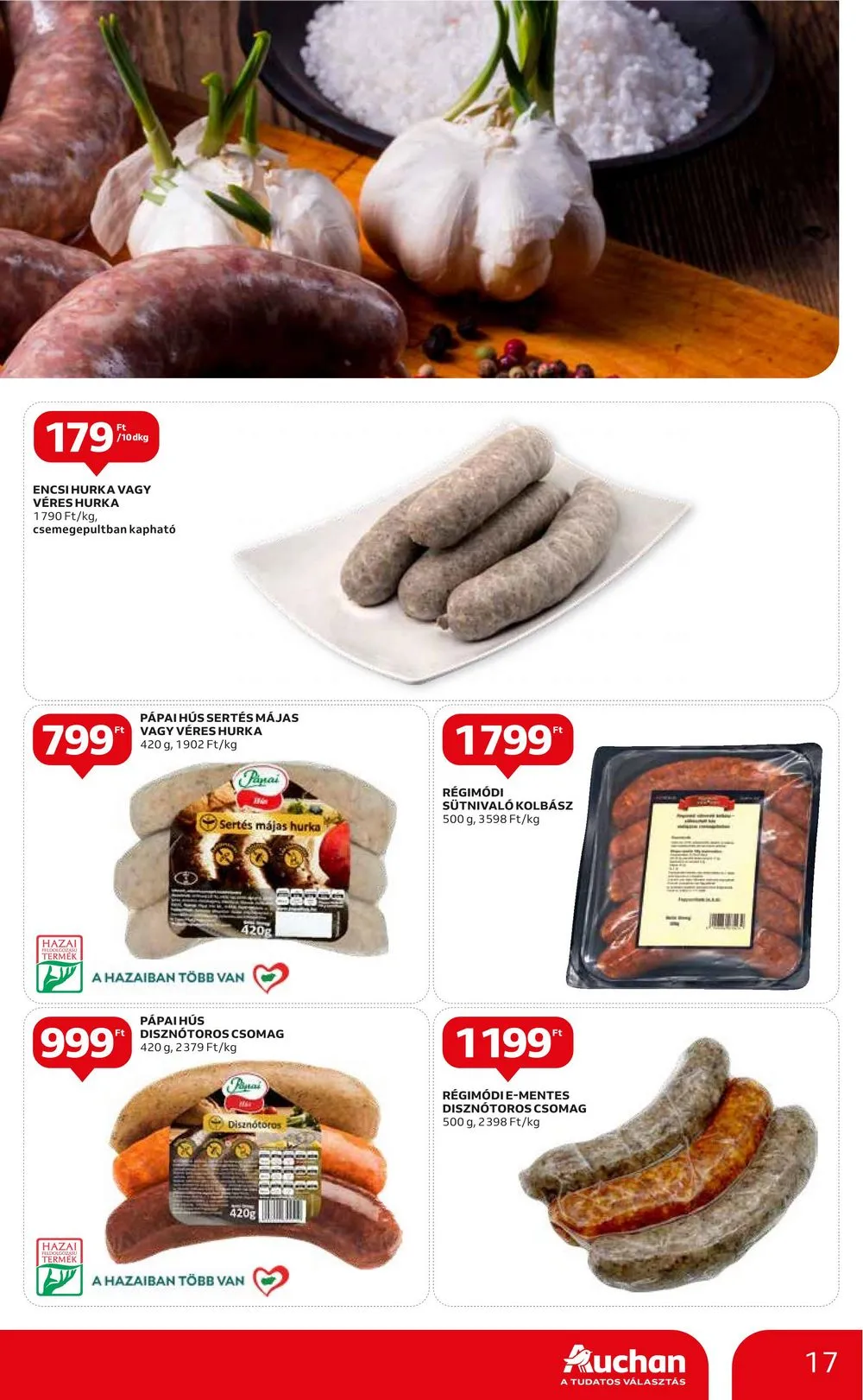 Auchan akciós újság Hipermarket 10.19–10.25 – 17. oldal