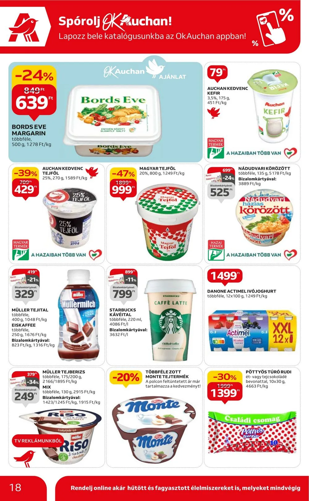 Auchan akciós újság Hipermarket 10.19–10.25 – 18. oldal