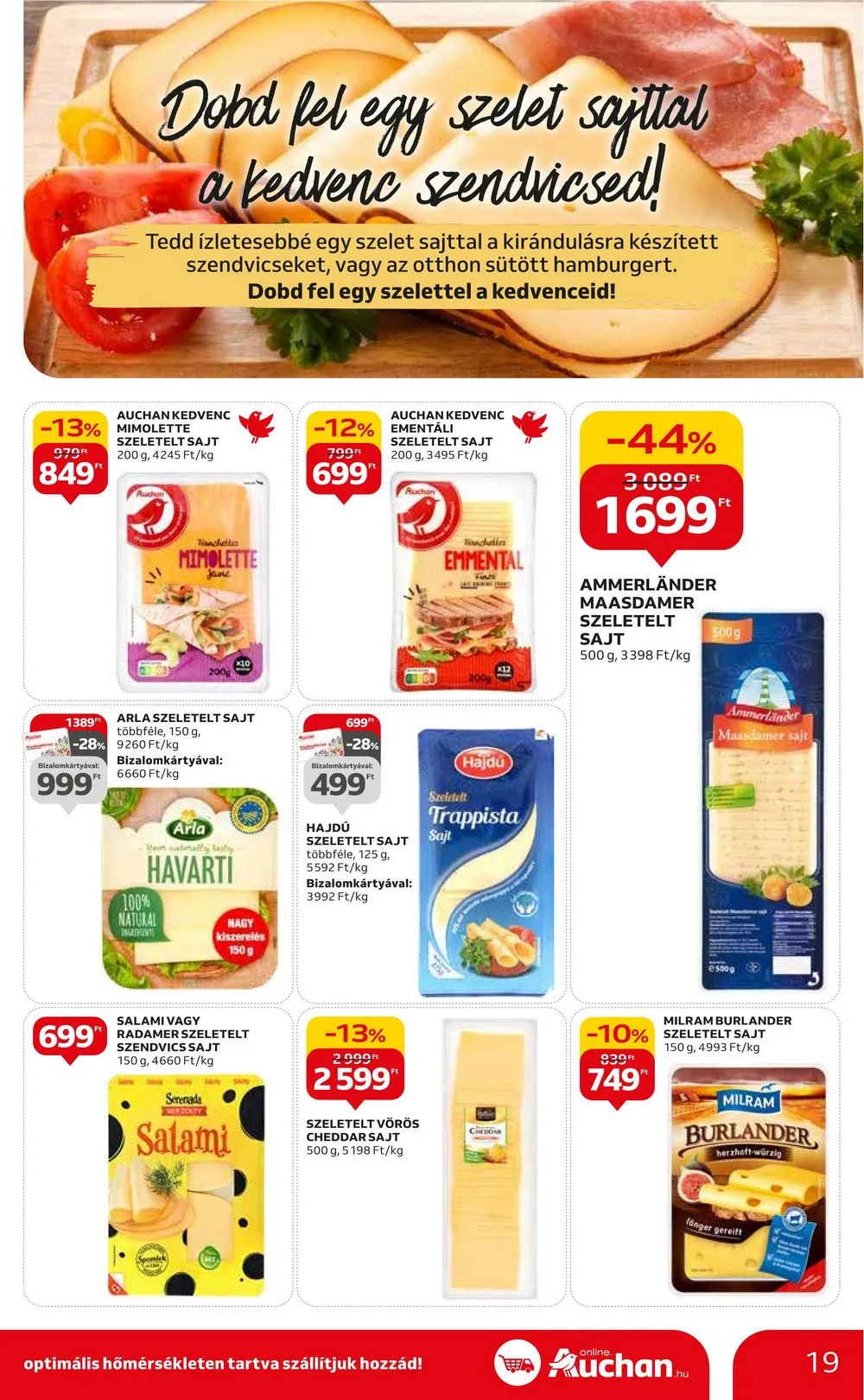 Auchan akciós újság Hipermarket 10.19–10.25 – 19. oldal
