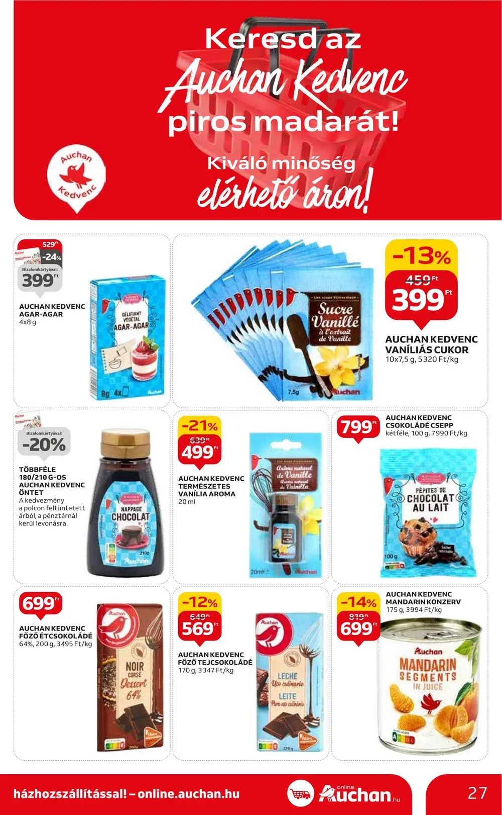 Auchan akciós újság Hipermarket 10.19–10.25 – 27. oldal