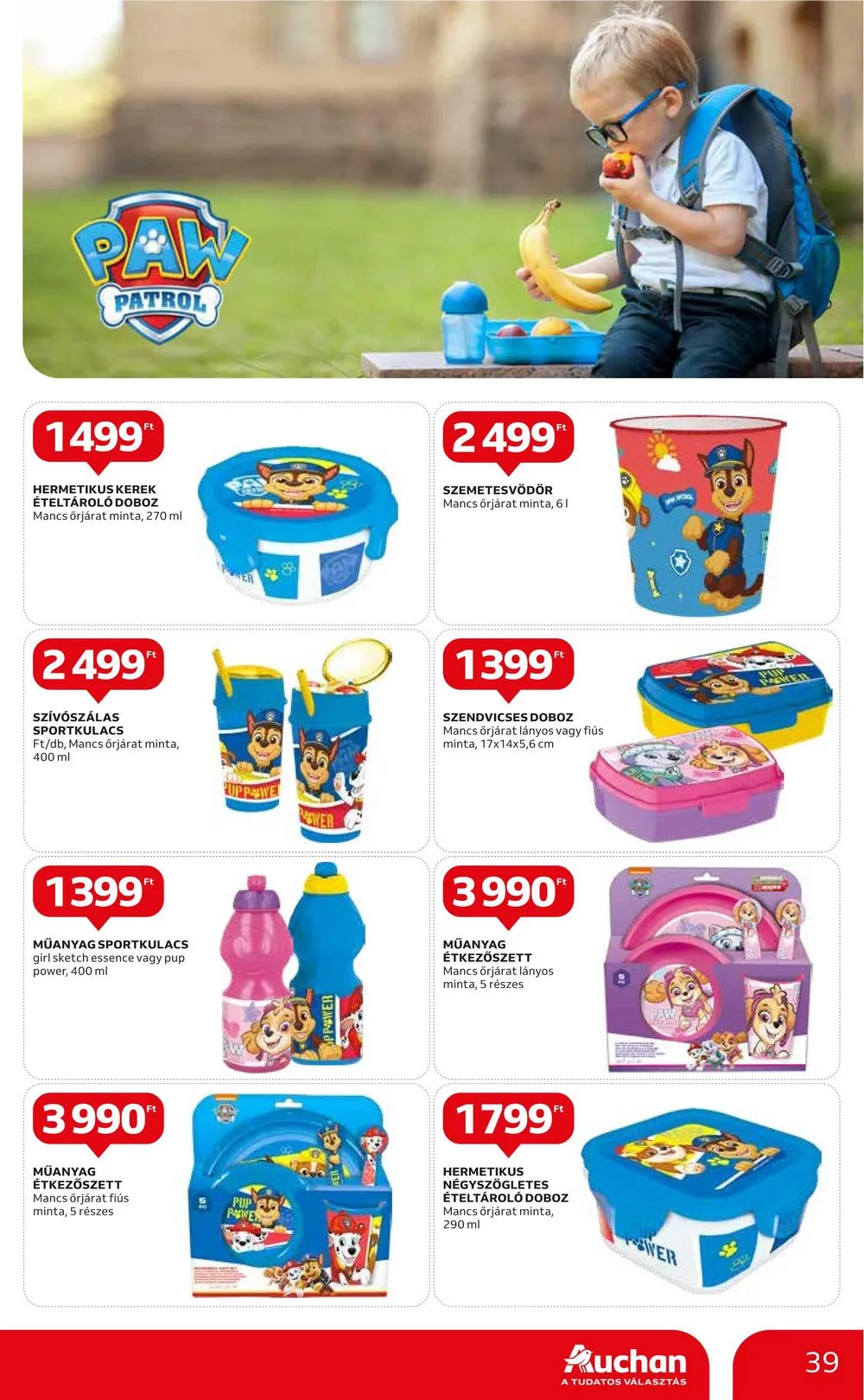 Auchan akciós újság Hipermarket 10.19–10.25 – 39. oldal